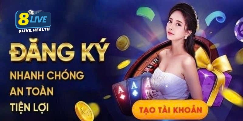 Các điều cần lưu ý khi đăng ký tài khoản 8Live