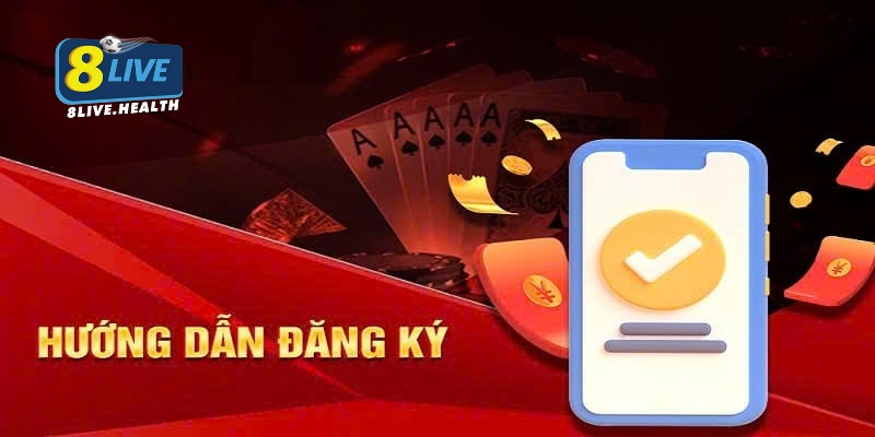Hướng dẫn từng bước đăng ký tài khoản tại 8Live